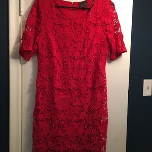 Red Lace Dress